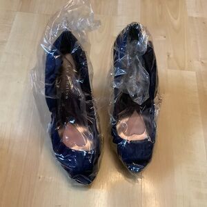 Paris Hilton Navy Blue Heels